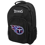 NFL Tennessee Titans Black Southpaw Backpack