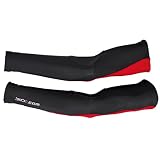 Bobteam Ltd. Edition Armlinge schwarz-rot