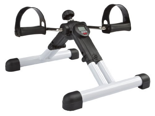 Betaflex KH519 Portable Dual Exercise Bike Fully Assembled and yet Foldable with Pedometer, White by BetaFlex