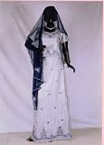 Silver Designer Salwar Kameez Indian Suit