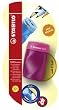 Stabilo B-41596-5 Easy Dosenspitzer 3in1 rechts, 1er Blister, rosa