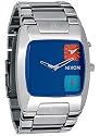 Nixon Banks Purple Blue Red Mens Watch A060719