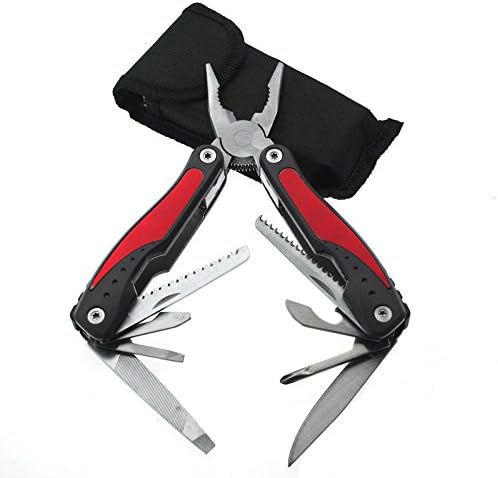 8-function Pliers With Sheath Stainless Steel Tool
