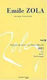 Emile Zola-Oeuvres compl�tes : Tome 17 : Paris fin de si�cle (1897)