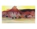 Hills and Mesa To the West, 1945 by Georgia O'Keeffe poster print,33.5 in. x 26 in.