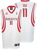 Yao Ming Jersey: adidas White Replica #11 Houston Rockets Jersey - X-Large