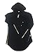 OLRIK Young Men's clothes Hipster Hip Hop ELong Pullover Fashion Hoodie Black M
