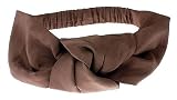 L. Erickson USA Knot Turban - Sharkskin Silk