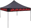 On The Edge 200002 Canopy (10 X 10) (Flame) (Black)