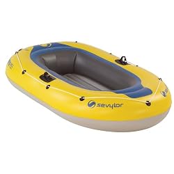 Sevylor Caravelle 2-Person Inflatable Boat with Pump and Oars