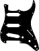 Musician's Gear 3 Single-Coil Pickguard Black