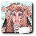 Cindy Thorrington Haggerty Other Spirit Beauties - Maiden of the Red Tailed Hawk - Mouse Pads Image