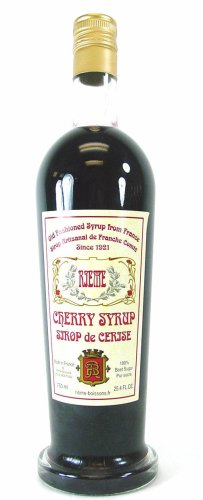 3 bottles of Cherry All Natural Rieme French syrup beet sugar-24.5 fl oz (750 ml) ~ save... by Cherry Tea