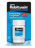 Robitussin Lingering Cold Long-Acting Coughgels, 20-count (Pack of 2)