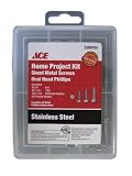 ACE TRADING SCREWS CN KC-41825 PICTURE HANGING KIT (PACK OF 5)