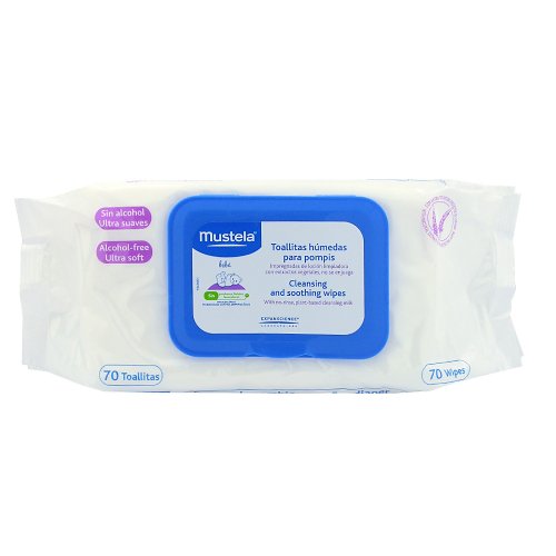 Mustela Cleansing and Soothing Wipes