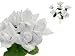 252 Silk Open Roses Wedding Flowers Bouquets