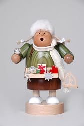 Christmas Smoker - Saleswoman on Christmas market (8 Inch)