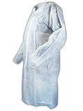 Magid C6XL EconoWear Lite N Kool Economy Polypropylene Lab Coat, XL, White (Case of 50 each)