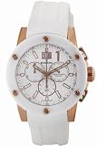 Edox Men's 10012 37RB BIR Class-1 White Rotating Bezel Watch