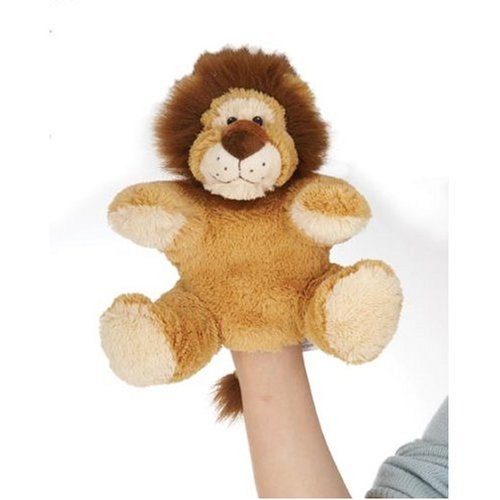 Childrens Toyshop  Toys : Plush Lion Body Puppet 9"