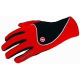 Castelli 2008/09 Slide Due Full Finger Winter Cycling Gloves - Red/ Black - K7579-023