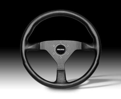Momo Steering Wheel - Monte Carlo Black Leather