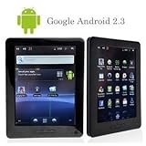 Tursion Android 2.3 Tablet PC With Samsung Chipset Cortex TM-A8 S5PV210 1.2GHz CPU 8 Inch / 8GB HDD/ 512MB DDR2/ Camera/ HDMI/ Black/ White ~ Tursion