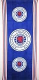 Kids/Childrens Rangers Football 100% Cotton Beach Towel (140 x 70 cm)