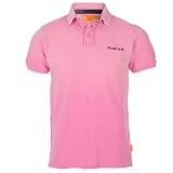 Soul Cal Pique Polo T-Shirt - Pink - Mens