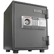 First Alert 2054DF 1 Hour Steel Fire Safe with Digital Lock, 0.80 Cubic Foot, Gray