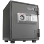 First Alert 2054DF 1 Hour Steel Fire Safe with Digital Lock, 0.80 Cubic Foot, Gray