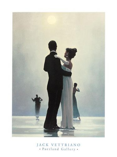 Dance Me To The End Of Love by Jack Vettriano Art Print Poster Size: 23.5 x 31.5