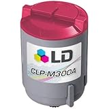 LD © 4inkjets' Replacement CLP-M300A Magenta Laser Toner Cartridge for use in Samsung CLP-300, CLX-2160 & CLX-3160 Printers