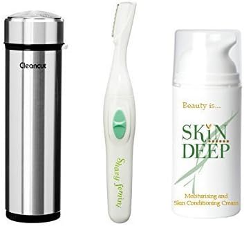 Cleancut Pubic / Bikini Shaving Kit + Moisturising Cream by B4R