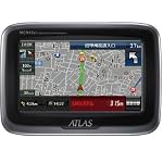 ユピテル(YUPITERU) MCN45si ATLAS バイク用ナビゲーション 防水・防塵 Bluetooth ナビ