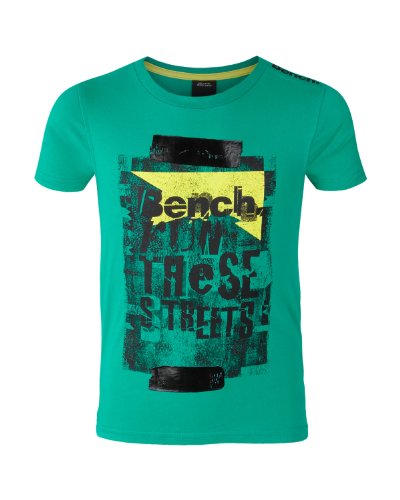 Bench Jungen T-Shirt Run the Streets, deep green, 116 ( 5-6 YRS), BBGK0498_GR207 Preisvergleich