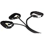 Light/Medium/Heavy Resistance Exercise Bands in Black Mesh Bag