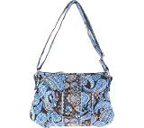 Stephanie Dawn Around Town - Mocha Paisley * New Quilted Handbag