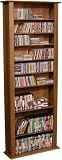 Venture Horizon Media Storage Tower-Tall Single Walnut 2411