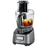 Oster FPSTFP4250 500-Watt 11-Cup Wide-Mouth Food Processor, Stainless Steel