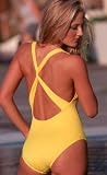Cross Back 1 Piece Swimsuit