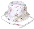 Flower Print French Baby Sunhat Flower Print French Baby Sunhat