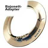 Zoom Produkt-Bild: Halbautomatikadapter M42 Bajonett Objektiv an SONY MA Bajonett Kameras f&uuml;r SONY Alpha A100 , A200 , A230 , A300 , A330 , A350 , A380 , A500 , A550 , A700 , A850 , A900 , KONICA MINOLTA Dynax 5D , Dynax 7D und analogen KONICA MINOLTA SLR Kameras