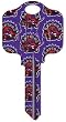 Toronto Raptors Schlage SC1 House Key