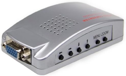 Generic VGA to TV AV BNC USB VGA to Composite + RCA S-Video Video Signal Converter Adapter Box Computer Laptop PC MAC Monitor