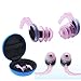 Fitian Waterproof Silicone Sports Swim Earplug for Swimming, Surfers, Swimmers and Other Water Athletes(pink)