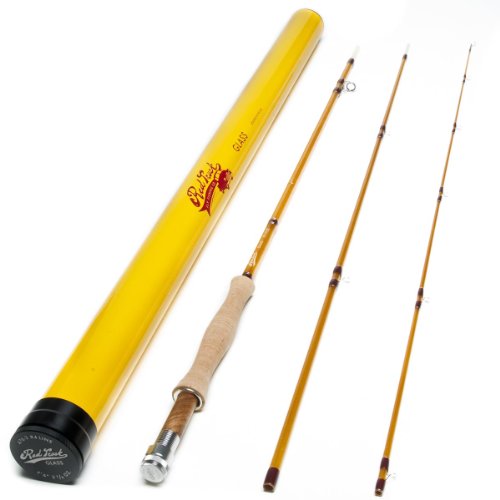 Red Truck Fiberglass Fly Rod 4wt 7ft 6in 3 Piece 476 3