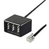 Telefon Adapter RJ11 Stecker > 3 TAE N F F Buchsen