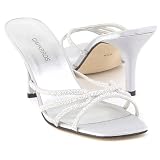 Caparros Kourtney Silver high-heels by 